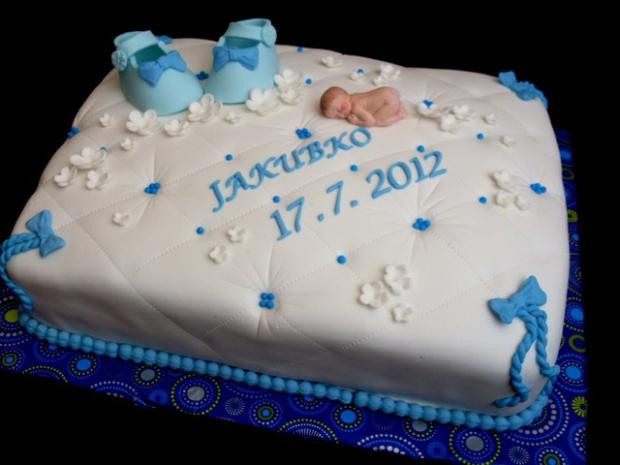 krstinová, torta, Torty na krstiny, val38, 1