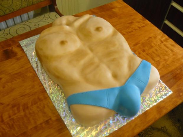 mužské torzo, torta, Torty pre dospelých * mužské torzo, torta, Torty pre dospelých *, MarikaFa, 1