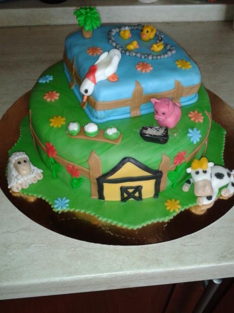 Farma 1, torta, Torty so zvieratkami, zuzmag, 1