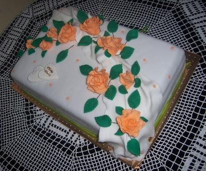 svadobná, torta, Svadobné torty, SDanka1, 1