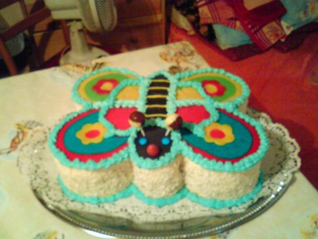 motylik, torta, Ostané torty pre deti, SMajka, 1