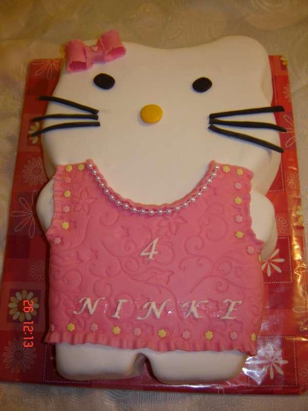 detská-mačička Kitty 3, torta, Torty pre dievčatá, majovka, 1
