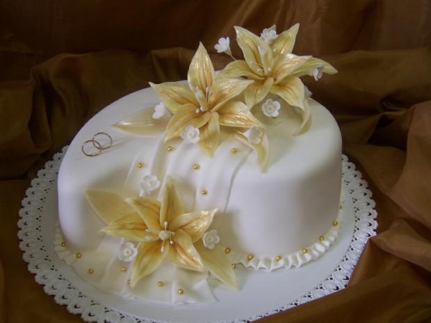 slza s laliami, torta, Svadobné torty slza s laliami, torta, Svadobné torty, gitanka, 1