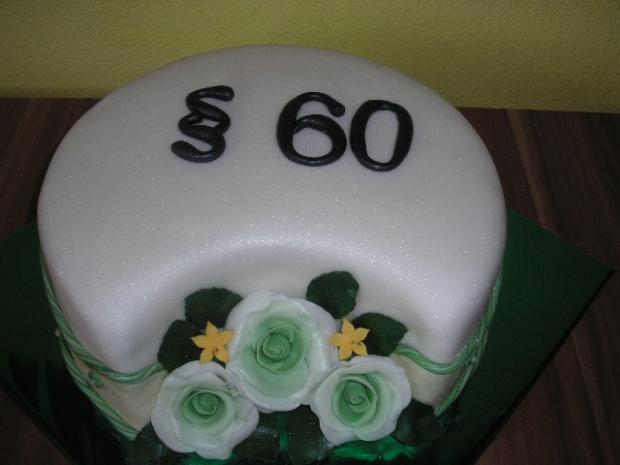 60-ka pre právnika, torta, Narodeninové torty, Denideni, 1