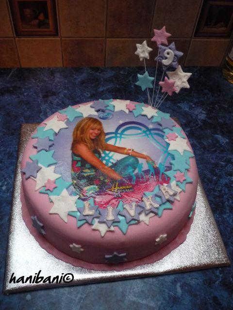 Hanna Montana, torta, Torty pre dievčatá, hanibani, 1