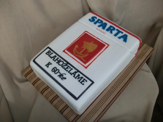 Cigarety-Sparta, torta, Netradičné torty Cigarety-Sparta, torta, Netradičné torty, Alenik, 1