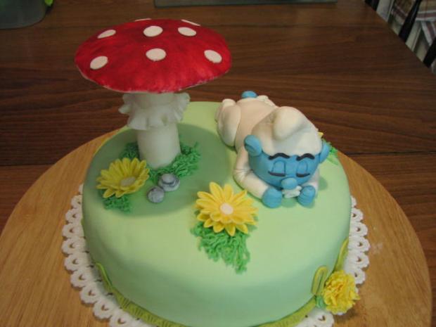 šmolko, torta, Ostané torty pre deti šmolko, torta, Ostané torty pre deti, ElenaSe, 1