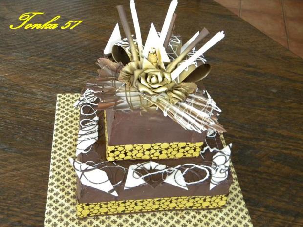 Celá čokoládová - narodeninová, torta, Čokoládové torty Celá čokoládová - narodeninová, torta, Čokoládové torty, Tonka 57, 1