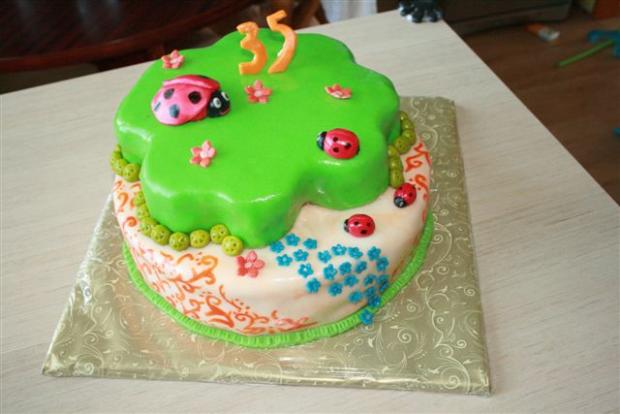 poschodová, torta, Narodeninové torty, anulik, 1