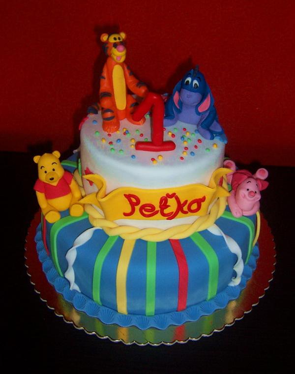 Winnie the Pooh :-), torta, Rozprávkové torty Winnie the Pooh :-), torta, Rozprávkové torty, jazvinka, 1
