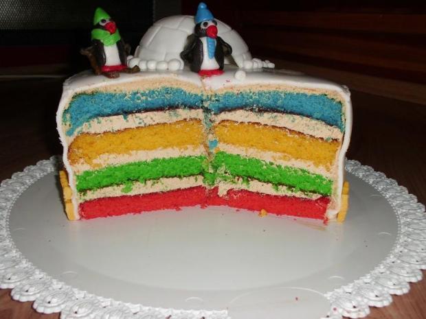 Iglu- vnútro, torta, Rozprávkové torty, SaM, 1