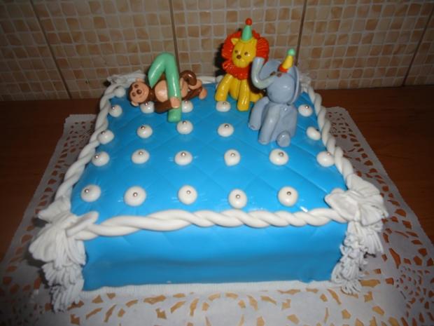 vankúš, torta, Torty so zvieratkami, ZUZANA ŠTRBKOVÁ, 1