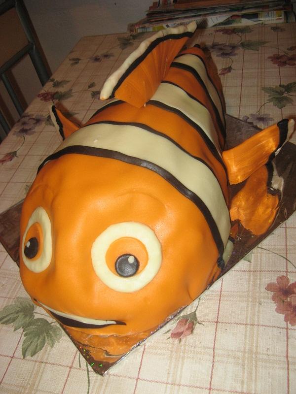 nemo, torta, Rozprávkové torty, katuska8057, 1