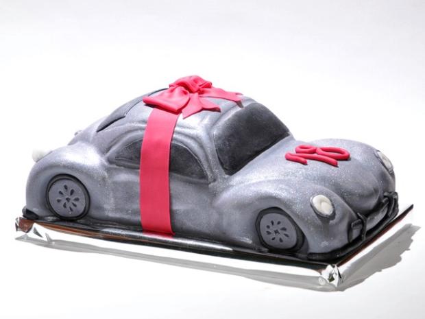 Auto VW, torta, Torty autíčka, vláčiky, pepko, 1