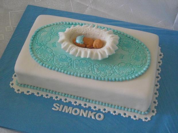 Krstiny pre Simonka, torta, Torty na krstiny Krstiny pre Simonka, torta, Torty na krstiny, leti, 1