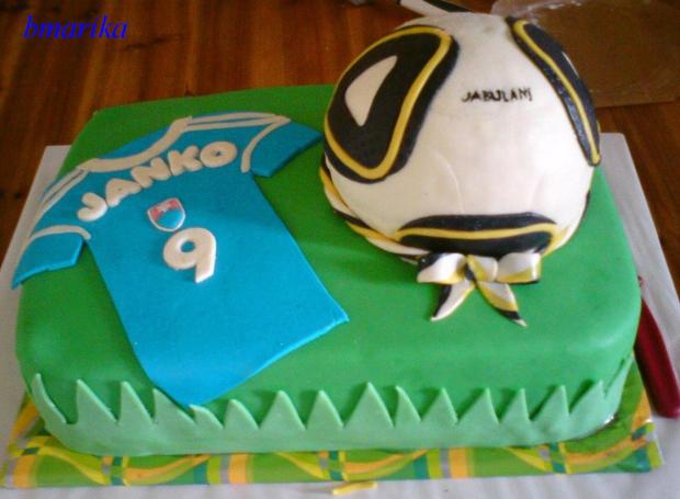 futbalova s loptou, torta, Športové torty, bmarika, 1