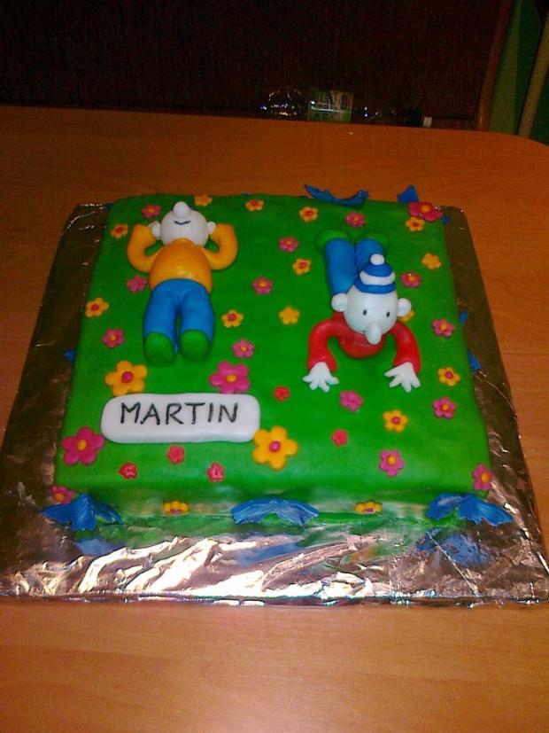 Pat a Mat, torta, Rozprávkové torty, Lucia Čmelová, 1