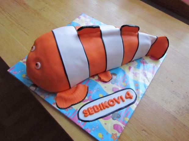 Nemo, torta, Rozprávkové torty Nemo, torta, Rozprávkové torty, petra33, 1