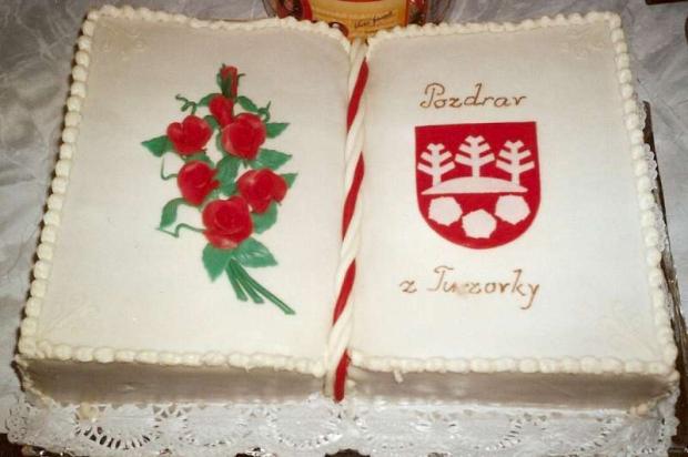 kniha-pozdrav z Turzovky, torta, Netradičné torty, , 1