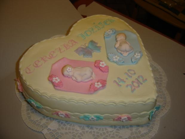 pre dvojičky, torta, Torty na krstiny, JarkaB, 1