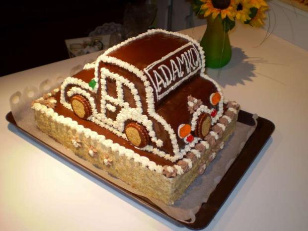 autíčko, torta, drahomíra, 1