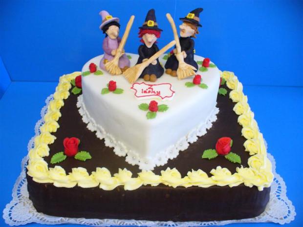 bosorky, torta, Netradičné torty, domacezakusky, 1