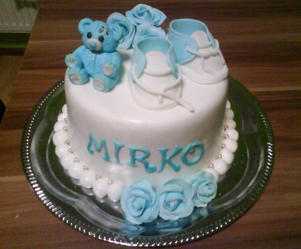 Na krst , torta, Torty na cirkevné sviatky, Gledis, 1