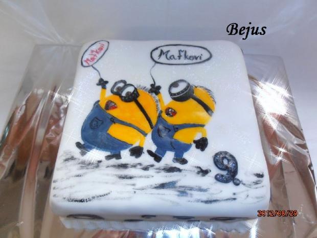 Mimonovia, torta, Rozprávkové torty Mimonovia, torta, Rozprávkové torty, bejus, 1