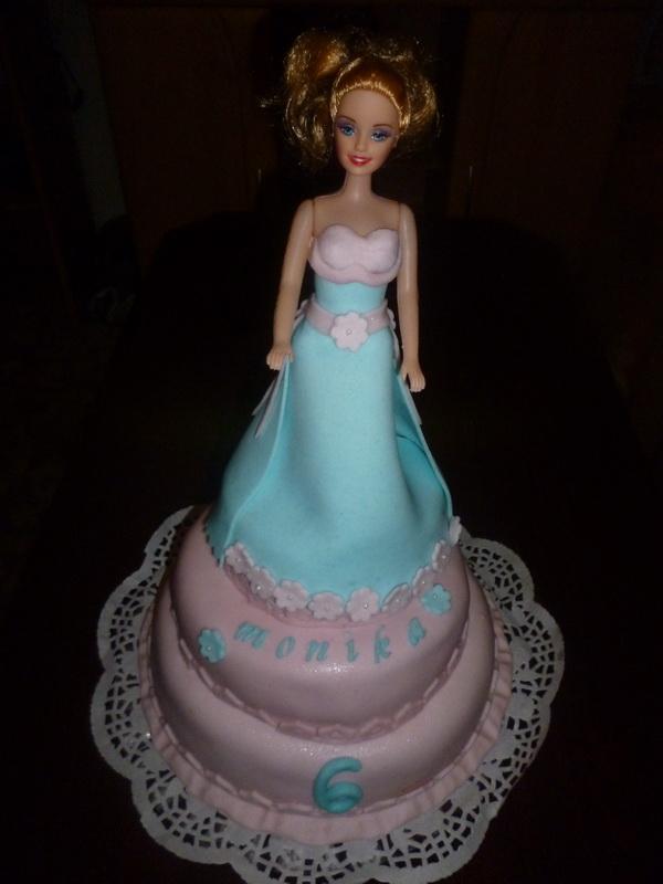 Bábika pre Moniku, torta, Torty pre dievčatá, Ladu-lienka, 1