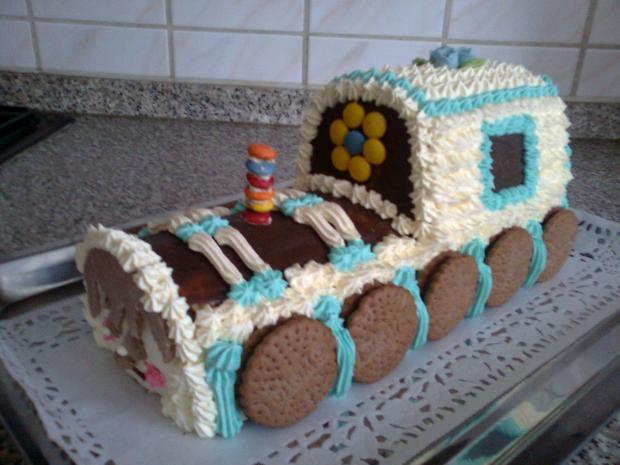 vlak, torta, Torty autíčka, vláčiky, sisulka66, 1