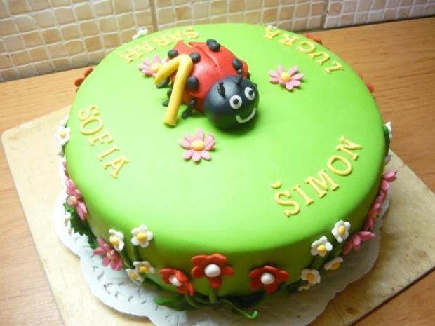 lienka, torta, Torty so zvieratkami, ZUZANA ŠTRBKOVÁ, 1