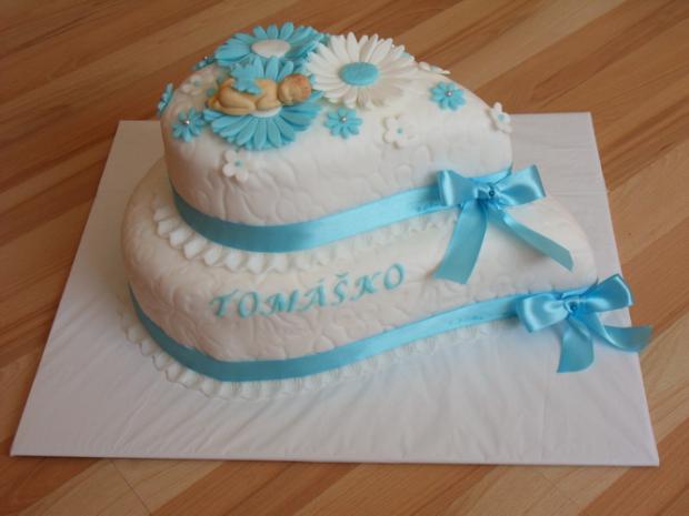 krstiny Tomáško, torta, Torty na krstiny krstiny Tomáško, torta, Torty na krstiny, Julka2119, 1