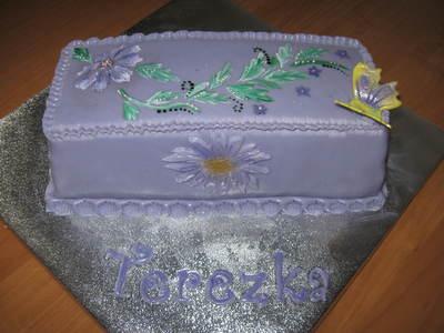 maľovaná, torta, Narodeninové torty maľovaná, torta, Narodeninové torty, mamca124, 1