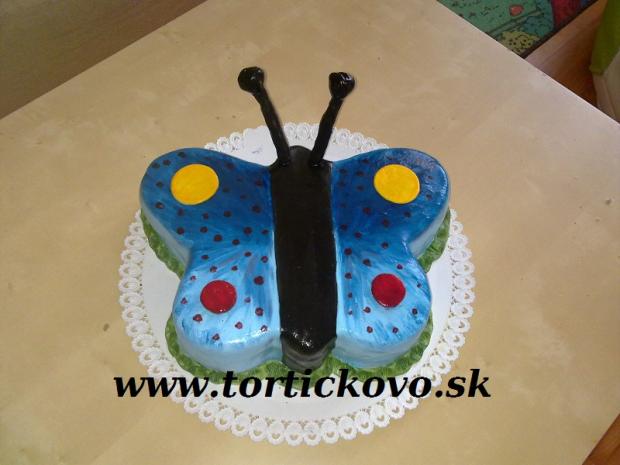 Motýl do školy, torta, Torty so zvieratkami, adka30, 1