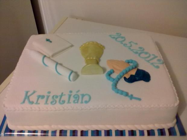 prva svate prijimanie, torta, Torty na cirkevné sviatky prva svate prijimanie, torta, Torty na cirkevné sviatky, katka63, 1