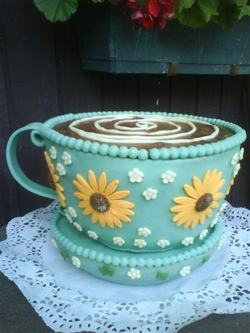 šálka, torta, Netradičné torty šálka, torta, Netradičné torty, Elza, 1