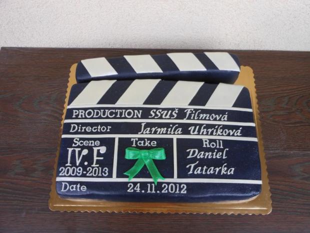 stužková - klapka, torta, Torty - škola, stužková, eva.s, 1