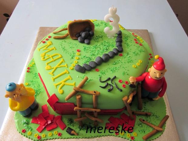 Pat a Mat pre Maxika, torta, Narodeninové torty Pat a Mat pre Maxika, torta, Narodeninové torty, Mereske, 1