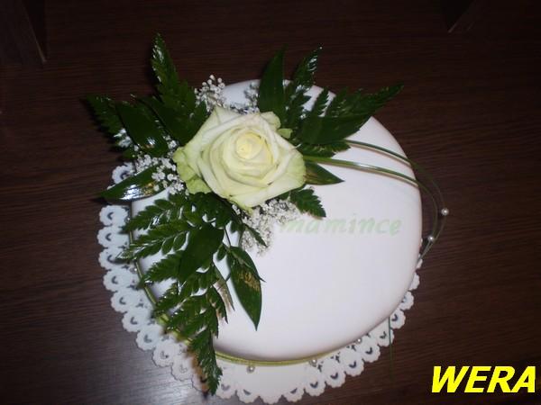 mamince s živými květy, torta, Svadobné torty mamince s živými květy, torta, Svadobné torty, WERA, 1