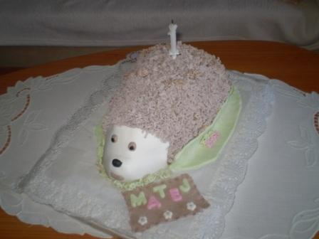 ježko , torta, Torty so zvieratkami, zuzanka1701, 1