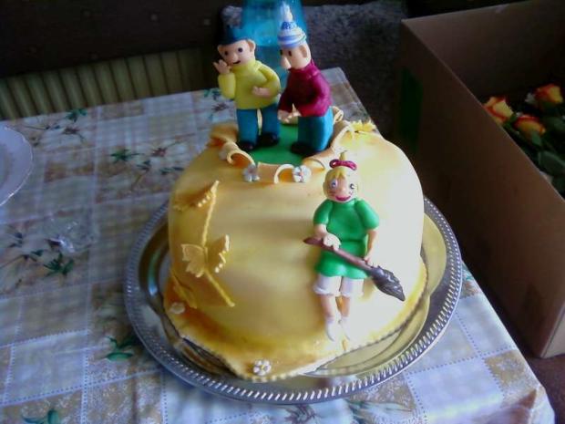 Pre neterky Analenku a Patriciu do nemecka, torta, Rozprávkové torty Pre neterky Analenku a Patriciu do nemecka, torta, Rozprávkové torty, Danielita13, 1