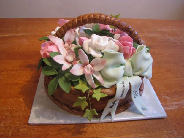 Košík kvetov VI, torta, Narodeninové torty, zuzana81, 1