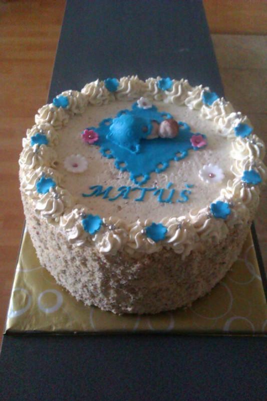 Na krst, torta, Torty na krstiny, katka40, 1