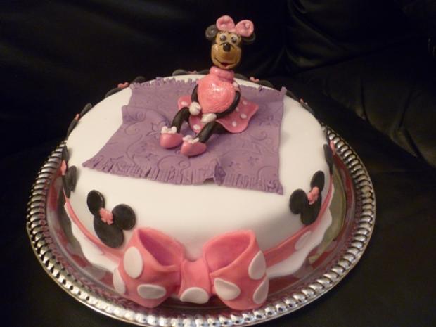 Minnie,prva vymodelovana postavicka, torta, Rozprávkové torty Minnie,prva vymodelovana postavicka, torta, Rozprávkové torty, Sausen, 1