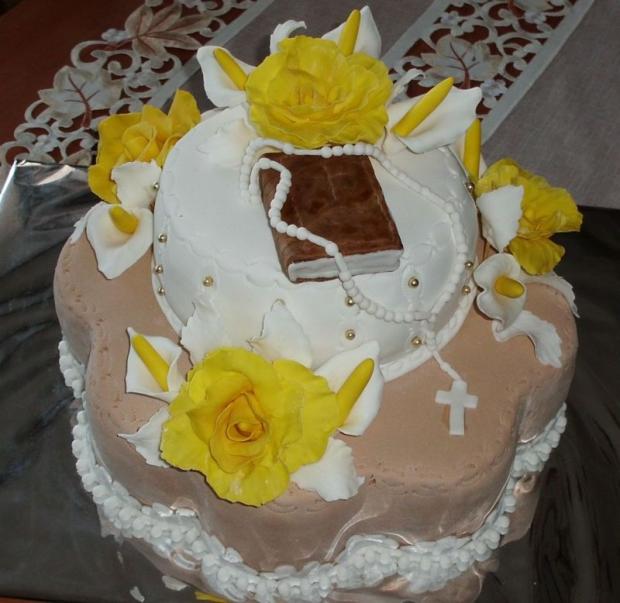Pre reholnu sestricku, torta, Torty na cirkevné sviatky, AnkaHanka, 1