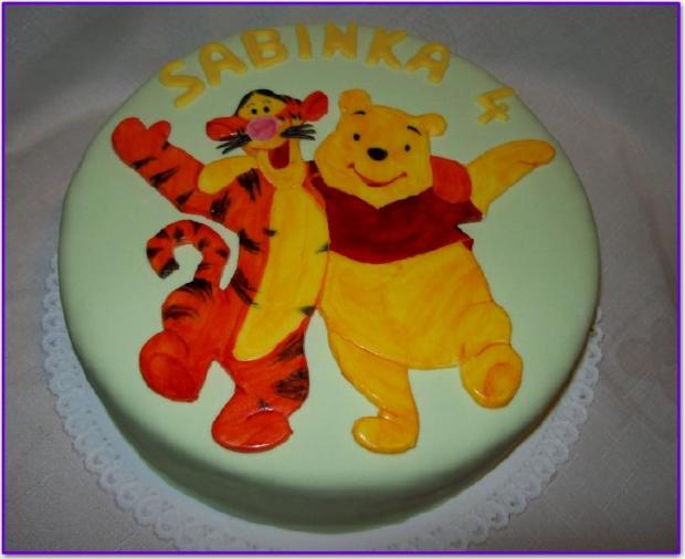 Macko Pooh, torta, Rozprávkové torty, iris12345, 1