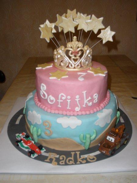 pre súrodencov, torta, Rozprávkové torty, tara19, 1