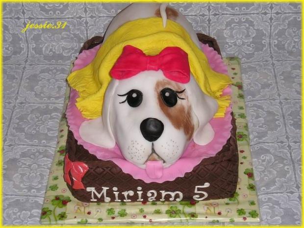 Psík pre Miriam, torta, Torty so zvieratkami Psík pre Miriam, torta, Torty so zvieratkami, jessie.31, 1