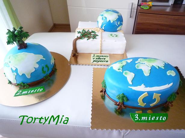 Za zber papiera - spolu, torta, Torty - škola, stužková, TortyMia, 1