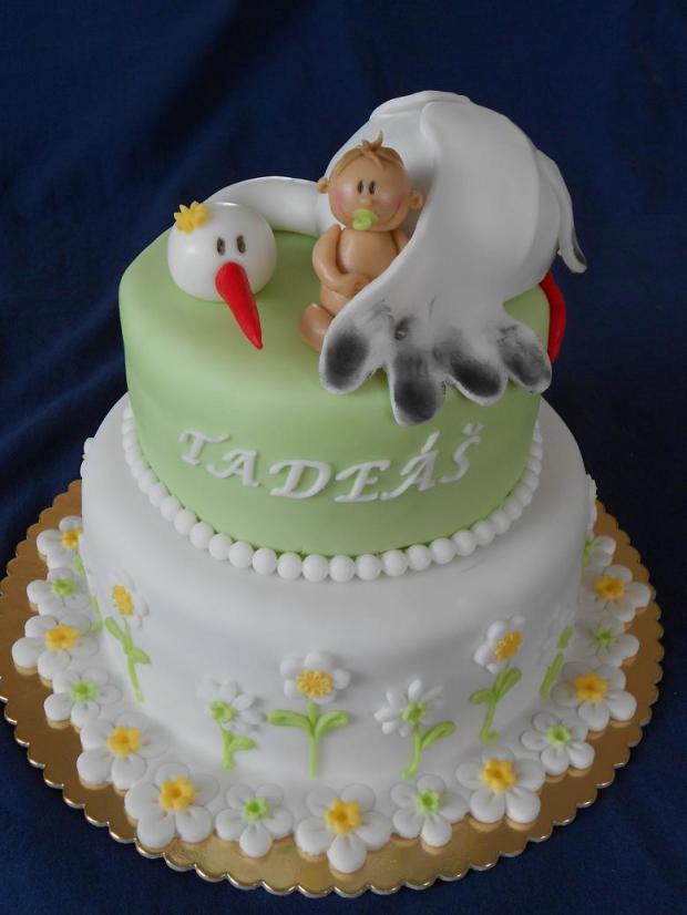 krstinová, torta, Torty na krstiny, anibas, 1